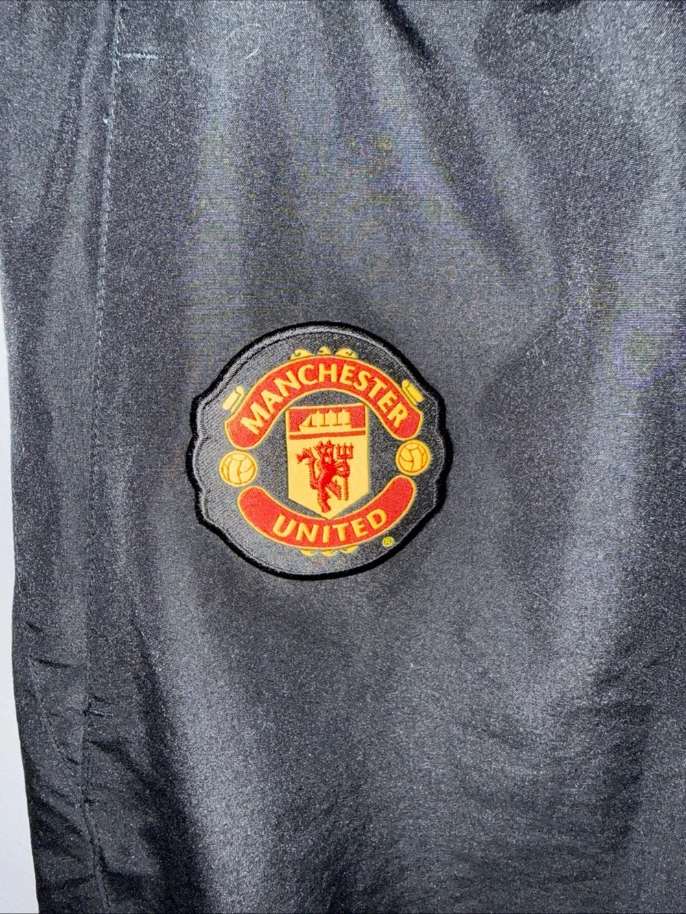 Vintage Y2k 00's Nike Manchester United Nylon Track Pants Drill Blockcore Men'L